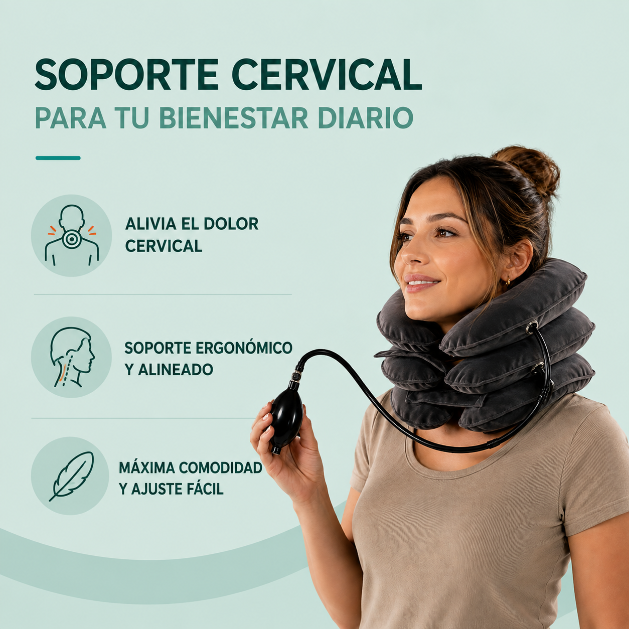 Soporte Cervical 3 en 1
