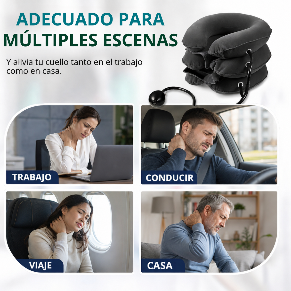 Soporte Cervical 3 en 1